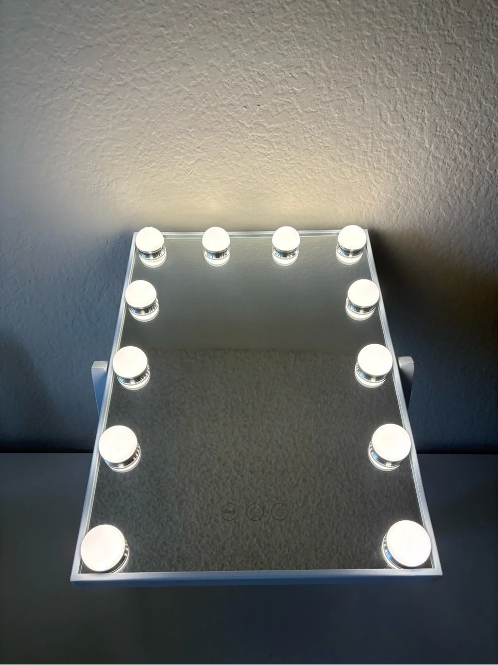 Illuminated Vanity Mirror in White by Impressions Vanity